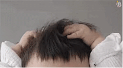 丸子妹表情包GIF动图_抖音热门丸子妹抓头发挠头表情包大全分享