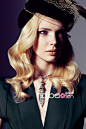 【珠宝】珠宝与帽饰营造的华美复古感！模特Sophie Srej为《Harper's Bazaar》杂志中国版2012年10月刊演绎z珠宝大片，摄影师杜璇 (Michelle Du Xuan) 掌镜！_海报时尚网