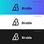 Birddle Logo Design. ( B Letter + Bird Icon)