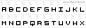 像素字母