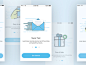 messaging app IOS design concept