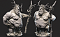 Goblin King standing, Julien ACCETTOLA : Goblin king For LOTP