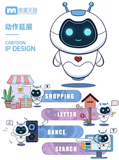 创意IP设计｜科技未来感机器人️小K报道