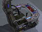驾驶室,宇宙飞船驾驶室,指挥椅,指挥控制台,太空驾驶-CG模型网（cgmodel)-专注CG模型