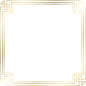 欧式贵族边框古典金色装饰线条线框画框PNG免抠AI矢量素材
