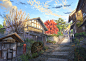 【背景】「馬籠宿」/「NIK」のイラスト [pixiv] : この作品 「馬籠宿」 は 「背景」「background」 等のタグがつけられた「NIK」さんのイラストです。 「https://twitter.com/nik_jyp」 _C场景-日式/和风/日本复古采下来_急急如率令-B53997043B- -P2534634737P- _T2019627 #率叶插件，让花瓣网更好用_http://ly.jiuxihuan.net/?yqr=13901165# _插画-场景采下来_T2019627 