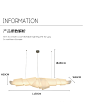 后现代意大利客厅吊灯FOSCARINI Jamaica 时尚款设计师大长条灯-淘宝网