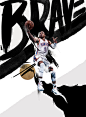 NBA Asia. : illustrations for some key games of the NBA basketball league.