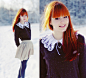 Skirt, Collar | СUTE TIME (by Mary Volkova) | LOOKBOOK.nu