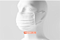 常规口面罩印花广告效果图展示VI智能贴图PSD样机模板提案设计素-淘宝网