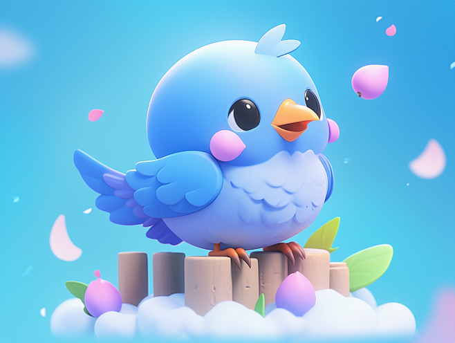 Twitter bird by kylo...