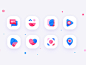 Theme icons icon  ui design