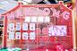 红色新年春节中式中国风国潮背景墙拍照打卡场景活动布置堆头创意签到方式