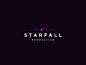 Starfall colorful color asteroid meteor star stars starfall logo