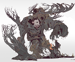 ASUKA_R采集到y_原画设定_monster