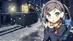 1920 x 1080高清壁纸背景图片雪 卡通人物 – Banner设计欣赏