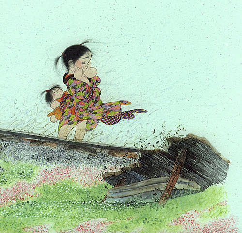 16:37:17风的画家 中岛洁(日本)插画川哥r同采自www