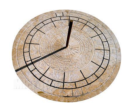 日晷日晷太阳时间光时钟物体刻度测量数字分钟线条阳光计时器太阳影子