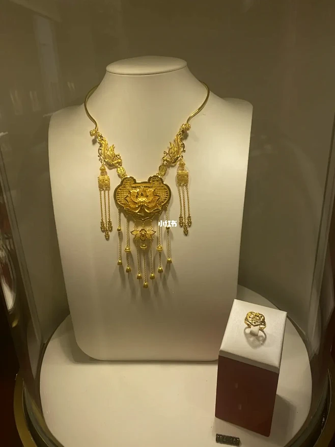 纯金凤钗金锁