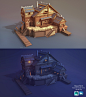 Iso-House student project (Day-Night Renders), Shashank Mehta : See AO Renders here:
https://www.artstation.com/artwork/XYE9n

This was a college assignment where i teach Maya and Max, it is a practice project we named 'Iso-House'. 
Students very new to M