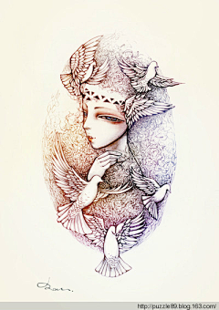 Kiracy采集到绘本插画【人物】
