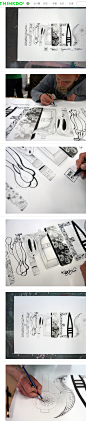 Pen & Paper: Converse Clash Wall 艺术家团体 文艺圈 展示 设计时代网-Powered by thinkdo3 #设计#