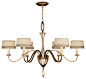 Fine Art Lamps Staccato Gold Chandelier, 786740-2ST - traditional - Chandeliers - Seldens Furniture