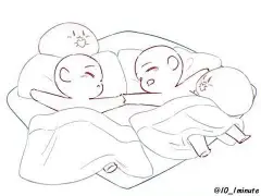 Q版双人互动的参考