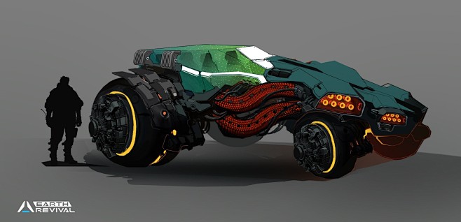 sci-fi vehicle