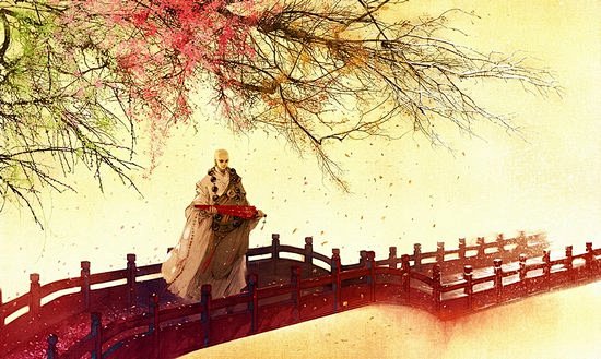 借一丝秋风清逸，披一件淡雅素衣，饮一杯雨...