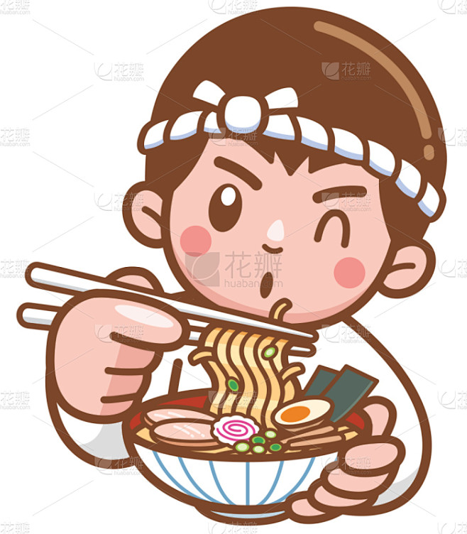 卡通,面条,男性美,白色,制服,商务,人...