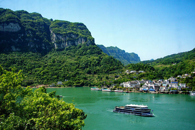 碧水青山西陵峡_风景_POCO摄影,风景