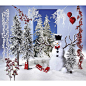 Deco Ideas de decoración con paisajes nevados & Decoración en DecoWoerner