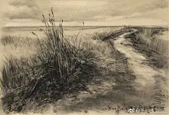 素描  场景  速写