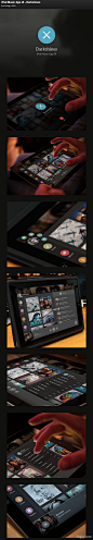 iPad Music App UI - Darkshines 音乐APP UI设计 - 图翼网(TUYIYI.COM) - 优秀APP设计师联盟