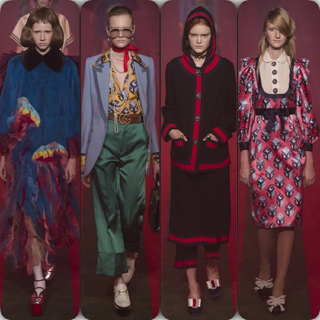 #Gucci# Spring 2017 ...