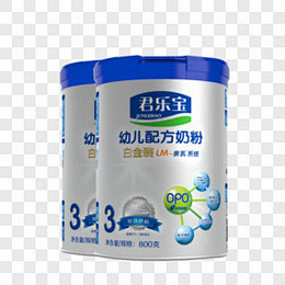君乐宝奶粉产品实物PNG图片➤来自 PN...