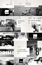 #实用素材# 黑白质感海报|书面设计样式参考！值得推荐，无水印，转需。不谢！