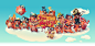Character design for The Moleys game on Behance