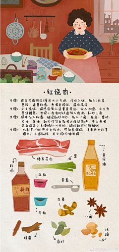 噗噗宝儿宝儿采集到插画小可爱们
