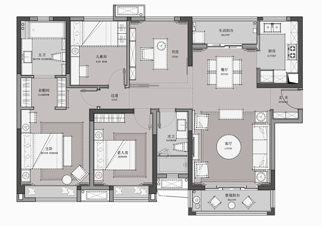 ▼ 华润中央公园 B2示范单位 (20)