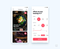 Menu online with reservation    daily ui challenge 24 365