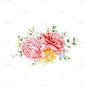 粉色花朵鲜花花卉元素