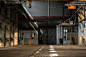 Dark industrial interior of a building by Anna Váczi on 500px