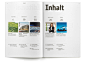 Magazingestaltung, Editorial Design, Inhaltsverzeichnis, Index
