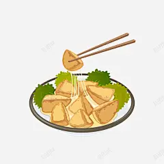 卡通拔丝土豆图 设计图片 免费下载 页面网页 平面电商 创意素材