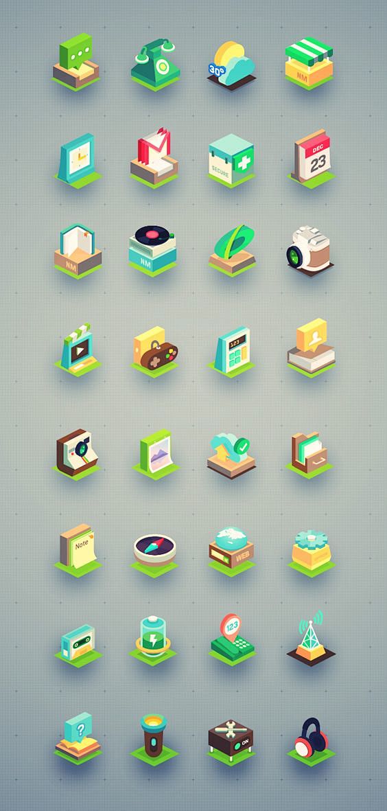 Beautiful Isometric ...