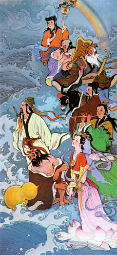 杨永青——神仙图-花瓣网