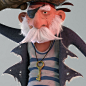 Made with Autodesk 3ds Max 3D modeling and animation software - stylized pirate - Games - Modeling - Autodesk AREA Gallery - 1