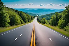 运输蓝天白云高速公路摄影图